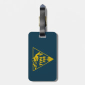 Type 2 Leuke Bergen Bagagelabel (Achterkant verticaal)