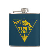 Type 2 Leuke Bergen Heupfles (Voorkant)