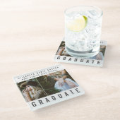 Type afstuderen glazen onderzetter (Schuin)