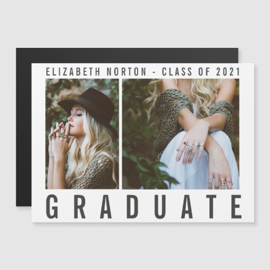 TYPE AFSTUDEREN moderne, stijlvolle multi-foto (Voorkant / Achterkant)