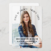 Type Arch Photo Invitation Kaart (Voorkant / Achterkant)