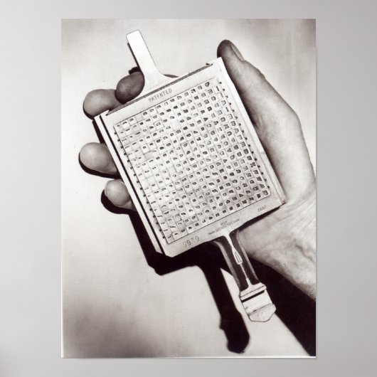 Type Blocks Poster (Voorkant)