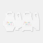 Type cologe Confetti Bedankdoosjes (Uitgevouwen)