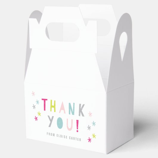 Type cologe Confetti Bedankdoosjes (Geopend)