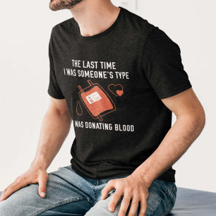 Type donorbloed t-shirt