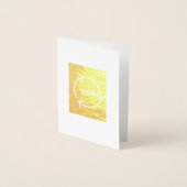 Type envelop premium kraft folie kaart (Voorkant)