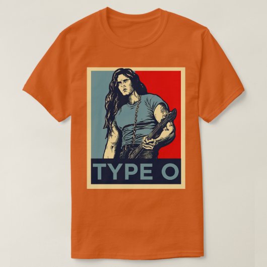 Type hoop negatief t-shirt (Design voorkant)
