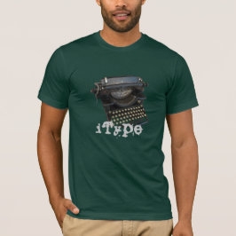 Type (I-type) Type schrijfmachine Funny T-shirt
