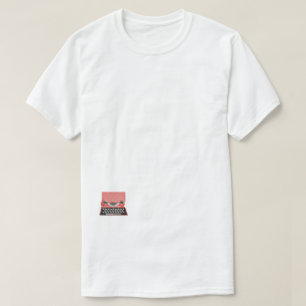 Type in het rood Lager T-shirt
