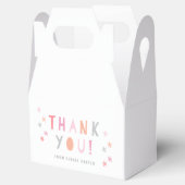 Type kleurrijke Confetti Bedankdoosjes (Geopend)