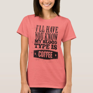 Type koffie T Shirt