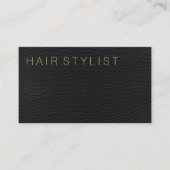 Type leder Modern Visitekaartje (Voorkant)