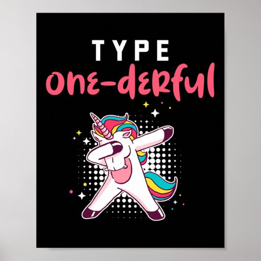 Type nederful Diabetes Awareness Diabetic Life Poster (Voorkant)