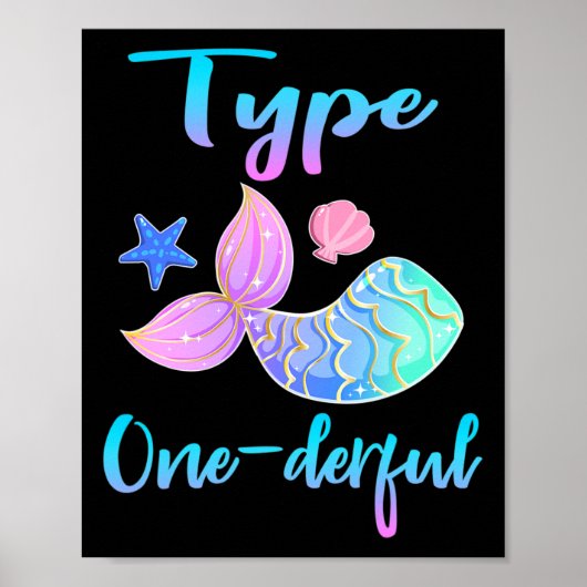 Type nederige Type 1 Diabetes Awareness Clothes Poster (Voorkant)