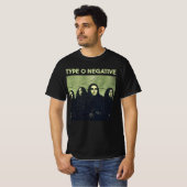 Type O negatief T-shirt (Voorkant volledig)