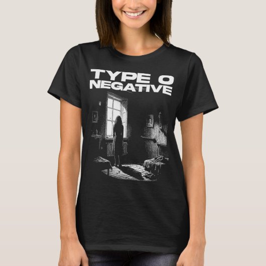 Type O negatief T-shirt (Voorkant)