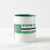 Type O negatieve Mok (Center)