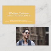 TYPE RETRO | FOTOGRAFIE-VISITEKAARTJE VISITEKAARTJE (Voorkant / Achterkant)