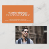 TYPE RETRO | FOTOGRAFIE-VISITEKAARTJE VISITEKAARTJE (Voorkant / Achterkant)