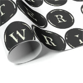 type schrijfmachine - patroon | Schrijver Cadeaupapier (Rol Hoek)