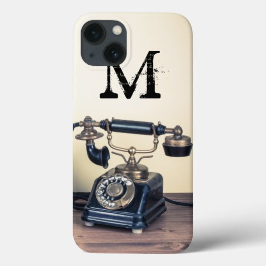 Type Schrijver Retro Telefoon IPhone 6 Hoesje (Achterkant)