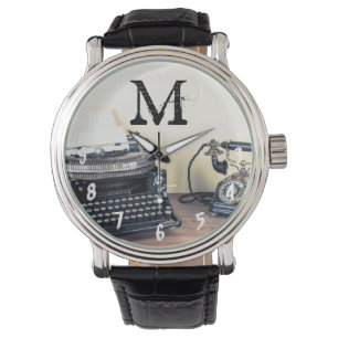  Type Schrijver Victoriaans Telefoon 1950 Horloge