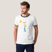 Type Shirt vader - Happy Vaderdag (Voorkant volledig)
