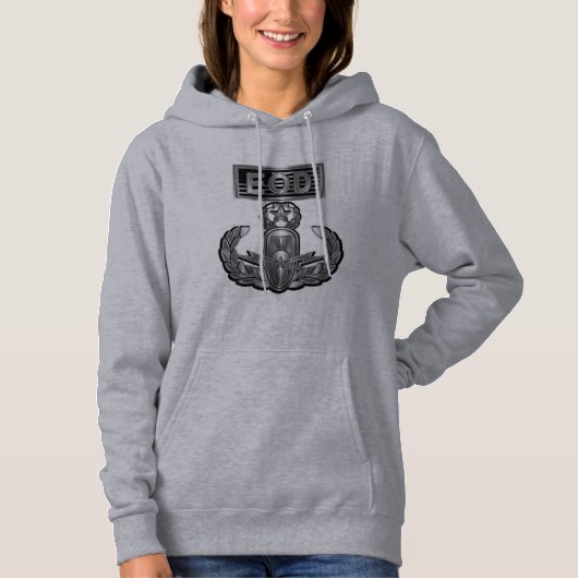 Type staal Ontwerp Master EOD Hoodie (Voorkant)