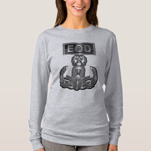 Type staal Ontwerp Master EOD T-shirt (Voorkant)