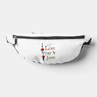 Type tas: Afdrukken Cut Sew Fanny Pack Heuptasje