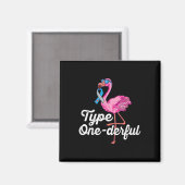 Type Vernederende Geschakelde Stomme Flamingo Type Magneet (Voorkant / Achterkant)