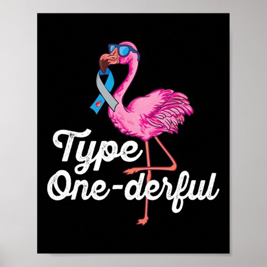 Type Vernederende Geschakelde Stomme Flamingo Type Poster (Voorkant)
