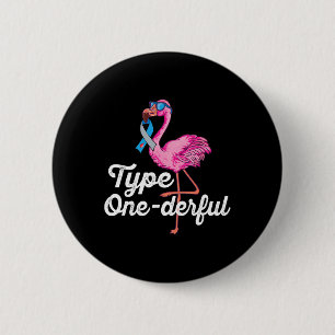 Type Vernederende Geschakelde Stomme Flamingo Type Ronde Button 5,7 Cm