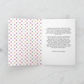 Type Vrolijk en helder Gevouwen Vakantie Feestdagen Kaart (Binnen)