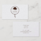 Type western logo visitekaartje (Voorkant / Achterkant)