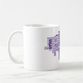 Typekaart van Greater Manchester Koffiemok (Links)
