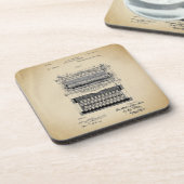 typemacherpatent bier onderzetter (Linkerzijde)