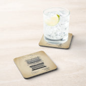 typemacherpatent bier onderzetter (Rechterzijde)