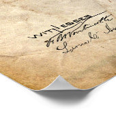 Typemacherpatent Poster (Hoek)