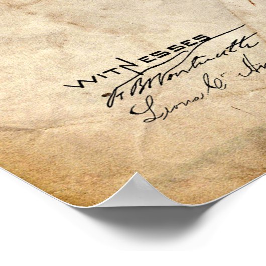 Typemacherpatent Poster (Hoek)