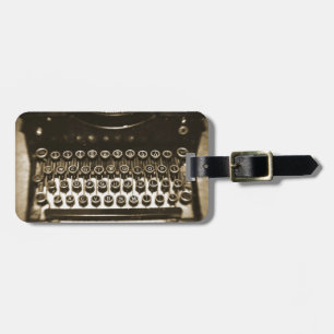 Typemachine Bagagelabel
