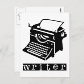 Typemachine Briefkaart (Voorkant / Achterkant)