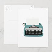 Typemachine Briefkaart (Voorkant / Achterkant)