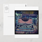 Typemachine Briefkaart (Voorkant / Achterkant)