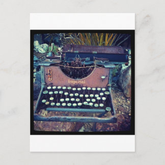 Typemachine Briefkaart