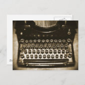 Typemachine Briefkaart (Voorkant / Achterkant)