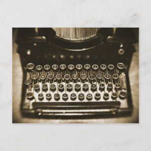 Typemachine Briefkaart