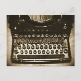 Typemachine Briefkaart