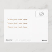 Typemachine Briefkaart (Achterkant)