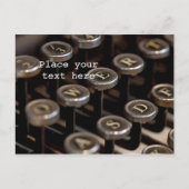 Typemachine Briefkaart (Voorkant)